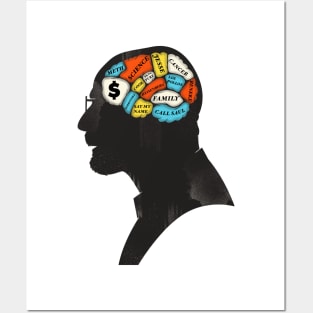 Walter Phrenology Posters and Art